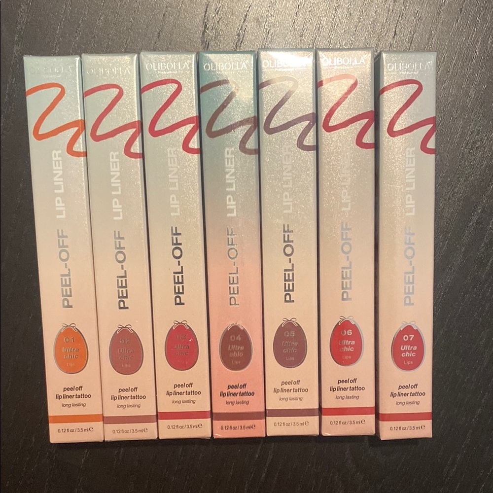 Olibolla Tear Non-Stick Cup Peel-Off Waterproof Lip Liner